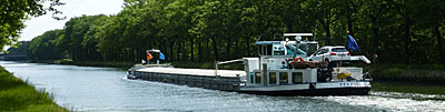 Boot op kanaal