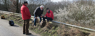 Pauze op de vangrail